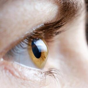Keratoconus symptoms awareness image emphasizing blurry vision, changing eye power, and glare at night, encouraging early diagnosis and eye check- up.